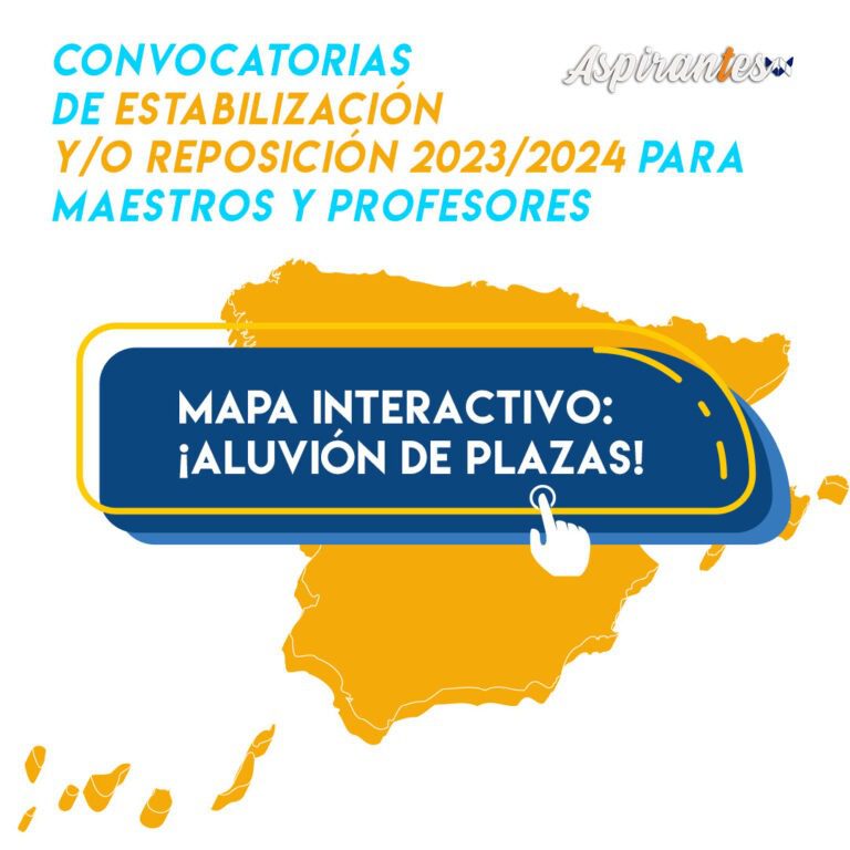 Mapa Interactivo | Convocatorias De Estabilización Y/o Reposición Para ...